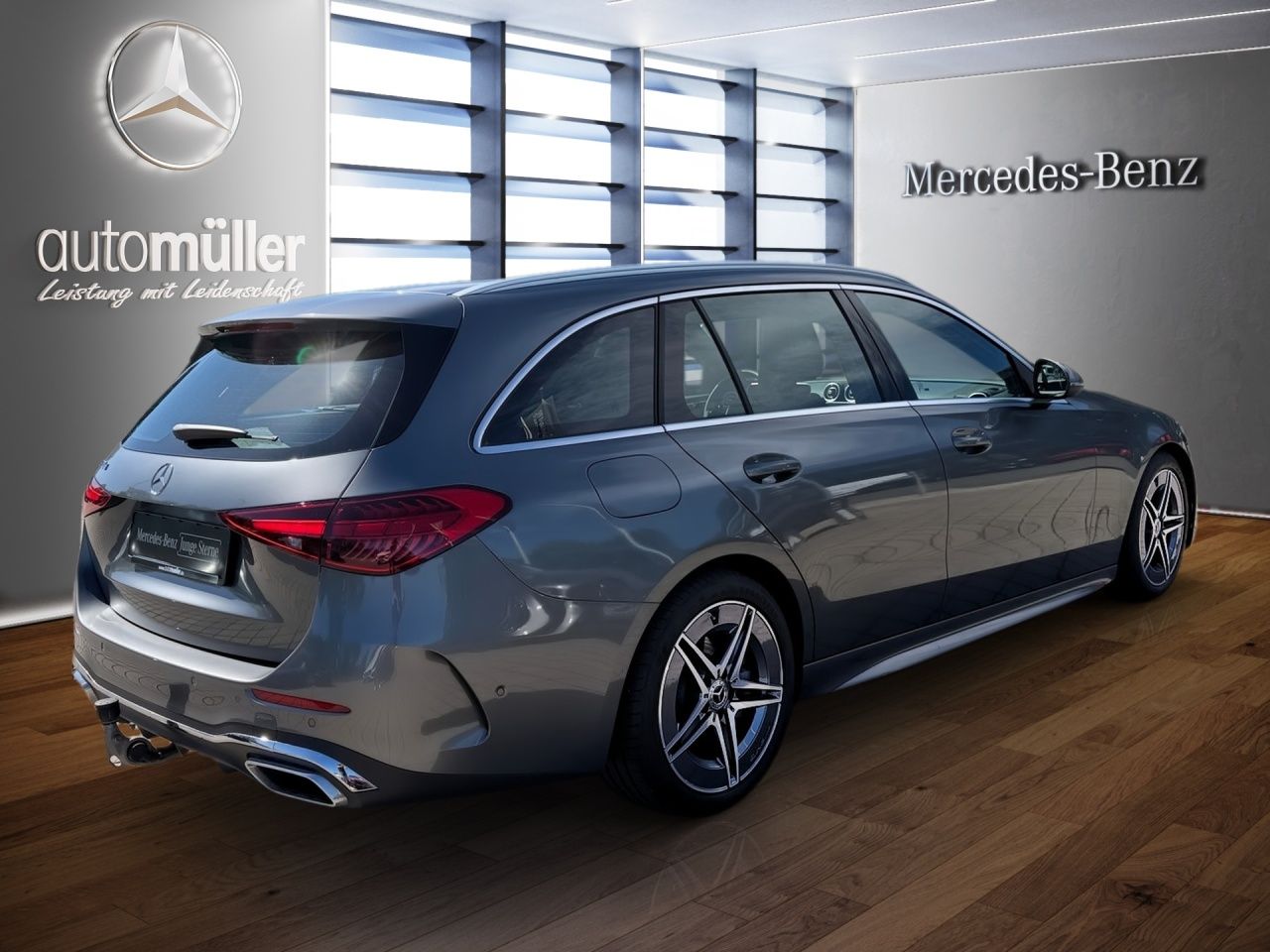 Fahrzeugabbildung Mercedes-Benz C 300 d T AMG+AHK+AMBIENTE+EASYPACK+KAMERA+