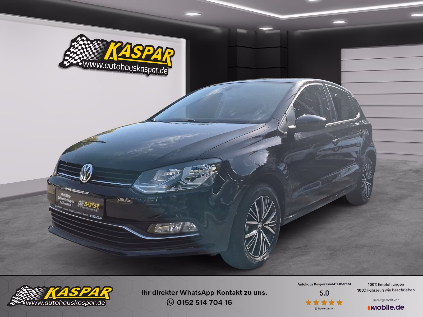 Volkswagen Polo  1.2 TSI  Allstar, SHZ/PDC/Scheckheftgepf.