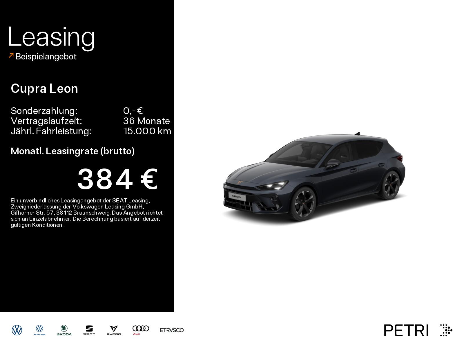 Cupra Leon 1.5 e-HYBRID 150 kW *DynPak*EDGE*NAVI*Sennh