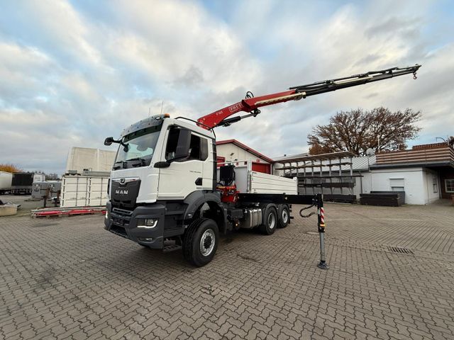 MAN TGS 26.400 6x4 Krankipper Fassi/SOFORT VERFÜGBAR