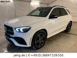 Mercedes-Benz GLE 350 de 4M 2x AMG Line Distr+ Pano 360K Night - Mercedes-Benz GLE 350 Hybrid (Diesel/Elektro): Weiß