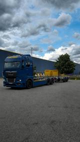 MAN Leasingübernahme!! MAN TGX 26.520 6x2 + Anhänger - Plattform Anhänger