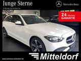 Mercedes-Benz C 200 d T AVANTGARDE ADVANCED AHK TWA MBUX PREMI - mit Diesel-Antrieb: Weiß, mit ABS, mit Klimaanlage