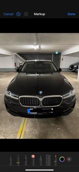 BMW 520d hybrid Head Up Display, Laserlich... - BMW 5er Reihe: Head Display