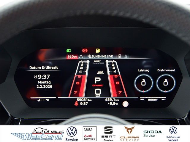 Fahrzeugabbildung Audi RS3 Sportback 2.5l TFSI 294kW qu. Matrix 280km/h