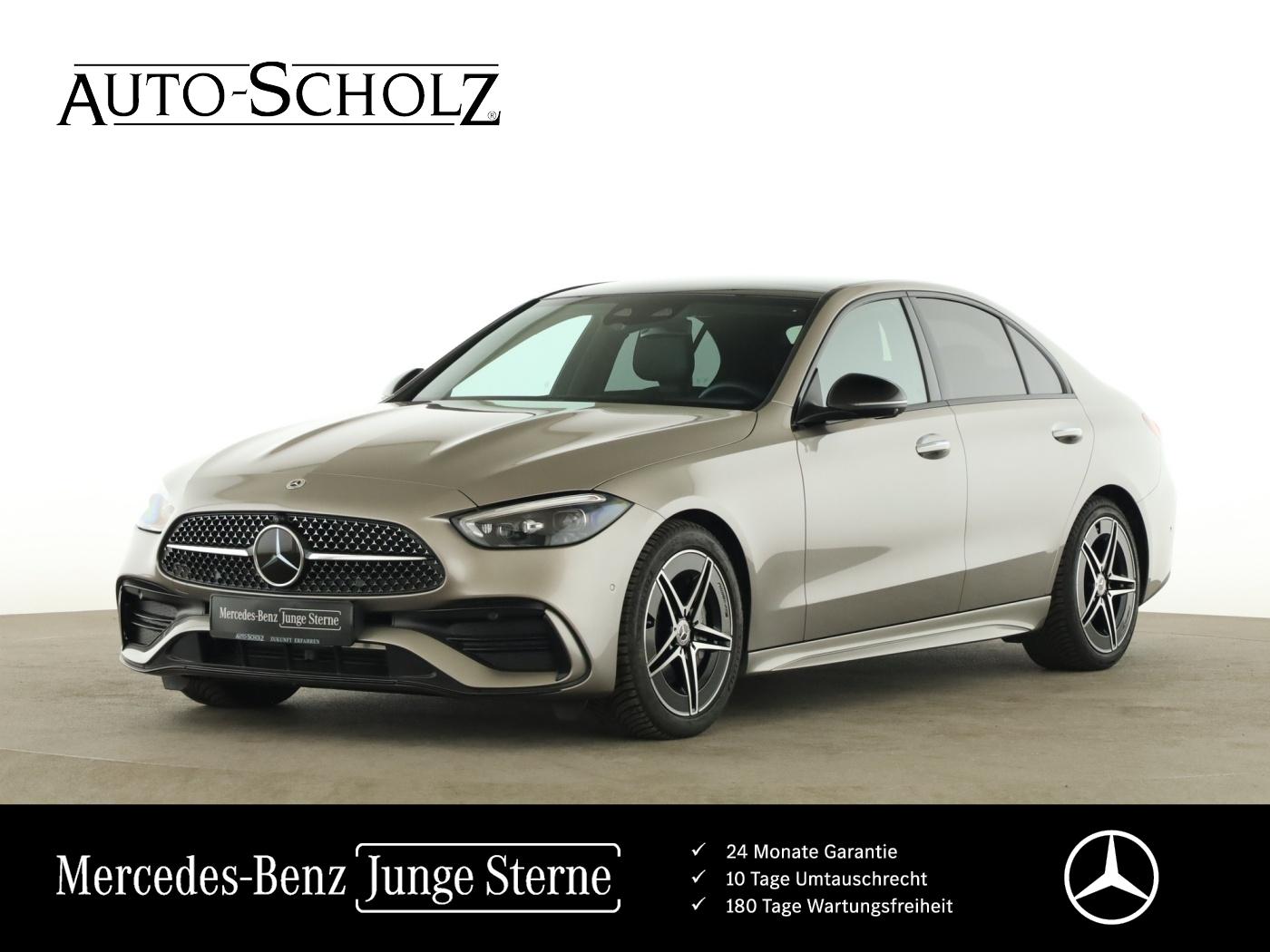Mercedes-Benz C 200 AMG+NIGHT+AHK+PANO+360°+MEMORY+DISTR+AMBI+
