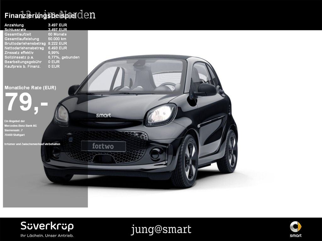 Smart EQ fortwo passion 22KW SHZ PDC