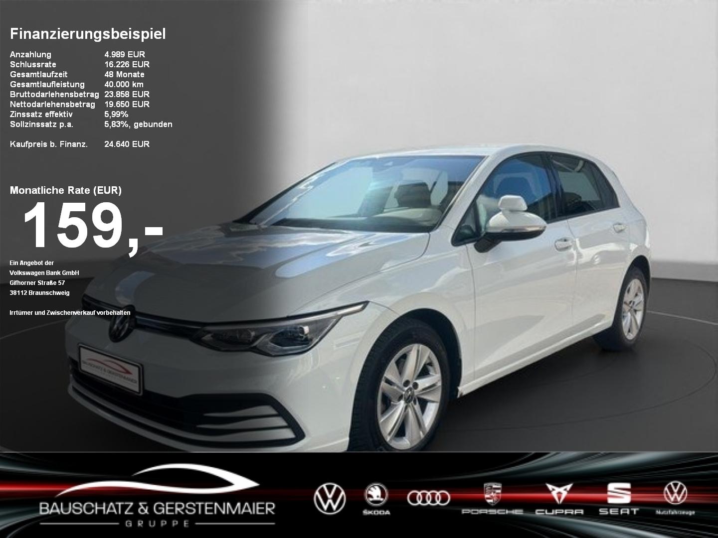 Volkswagen Golf VIII 2.0 TDI DSG Life*FAHRSCHULFAHRZEUG AHK