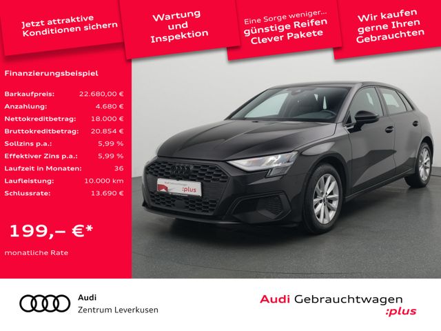 Audi A3 Sportback 35 S TRON NAVI LED SHZ PDC