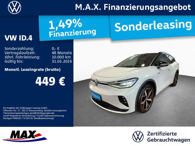 ID.4 GTX 4 MOTION IQ.LIGHT+AHK+NAVI+KAMERA+APP++