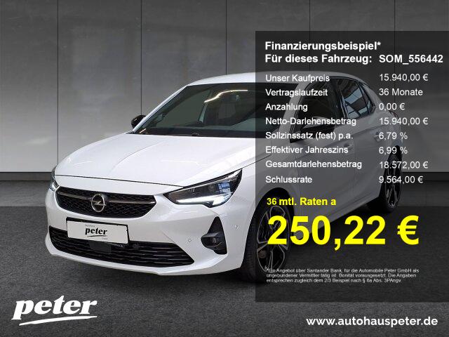 Opel Corsa F 1.2 Turbo GS Line Klimaautomatik Sitzhei
