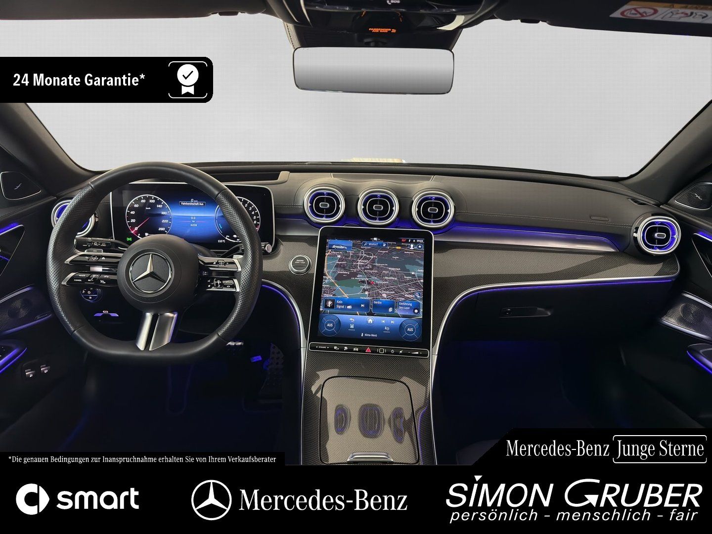 Fahrzeugabbildung Mercedes-Benz C 300 Te AMG Pano Night Sitzklima Massage Burm