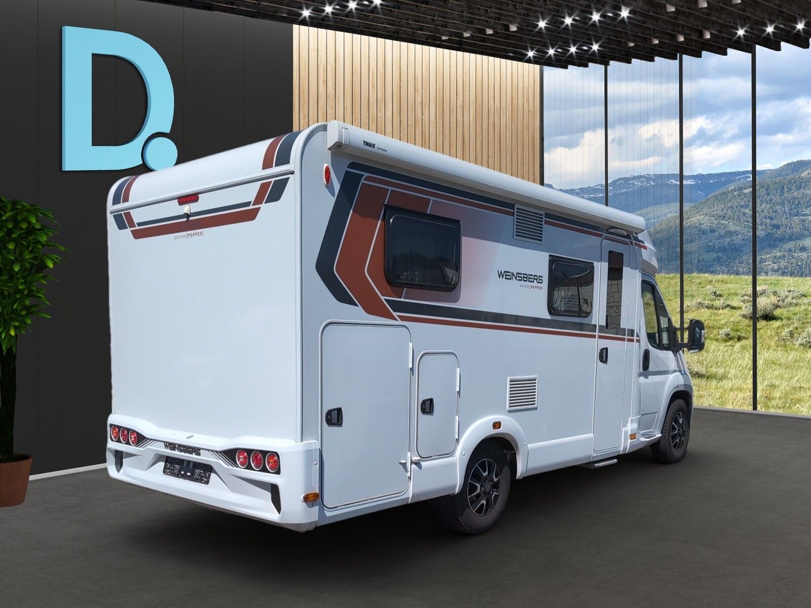 Fahrzeugabbildung Weinsberg CaraCompact EDITION PEPPER 600 MEG Markise, TV