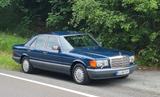 Mercedes-Benz 420se Scheckheftg. W126 neue Gleitschienen etc.n - blaue Mercedes-Benz S 420
