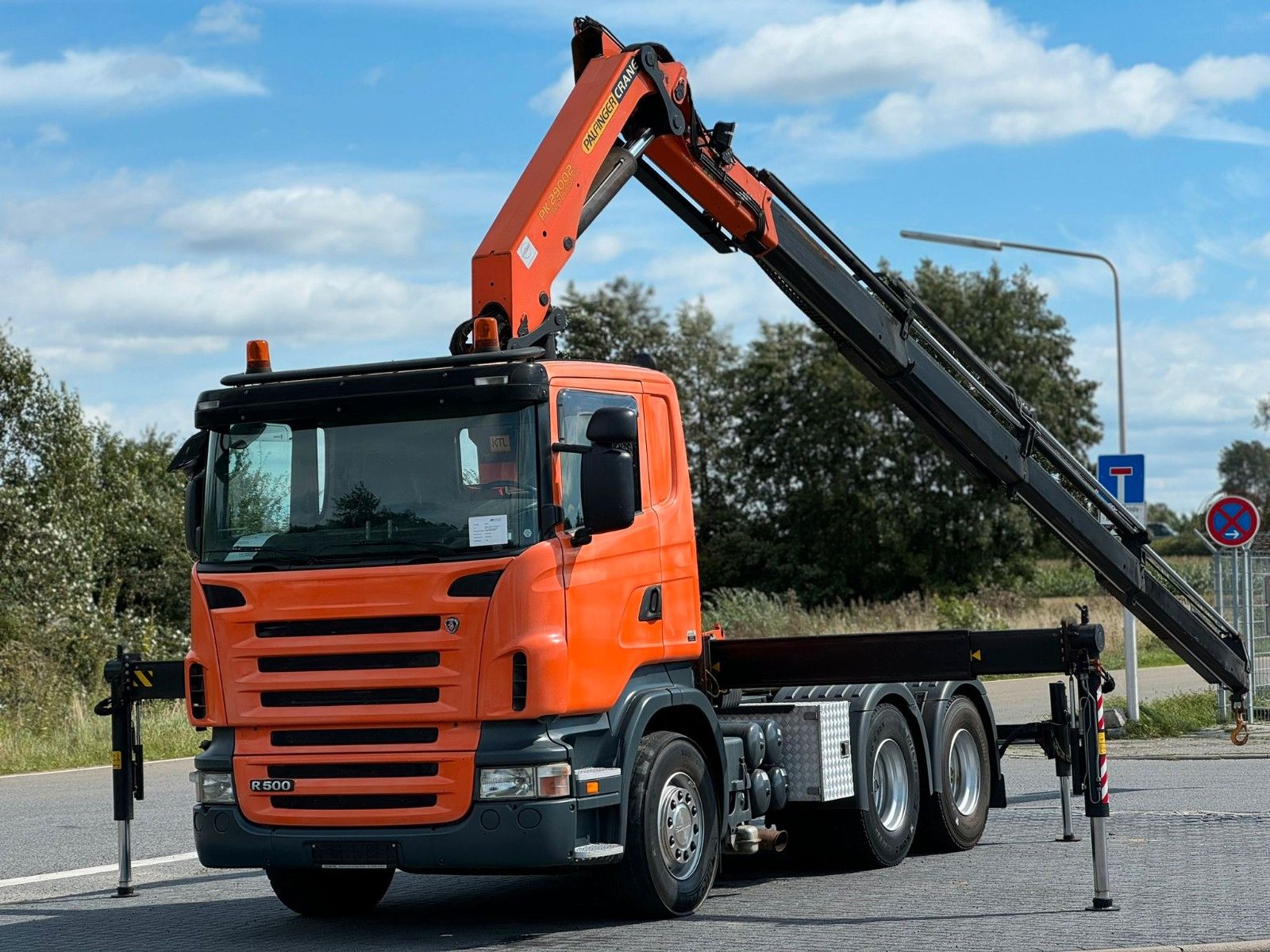Fahrzeugabbildung Scania R 500 V8 SZM  PK29002 4x hydr. 4-Punkt Abstz 6x4