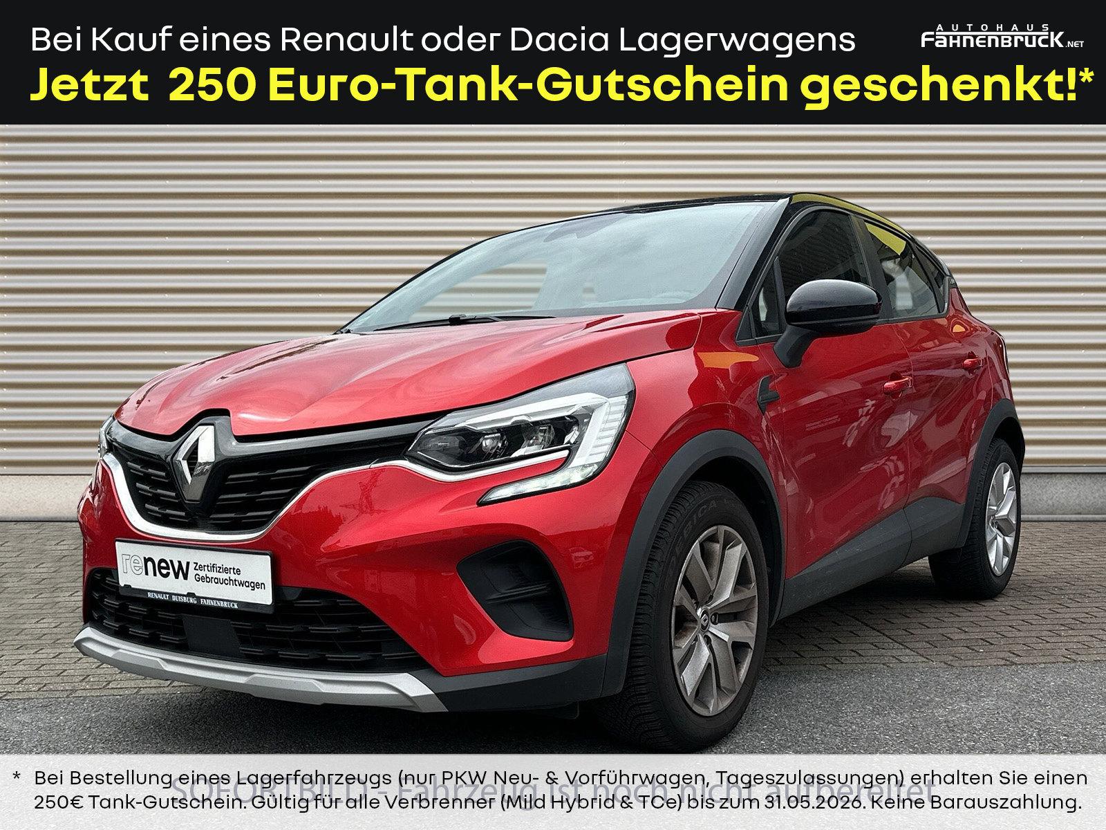 Renault Captur Zen 1.0 TCe 90 PDC hi Klima Tempomat