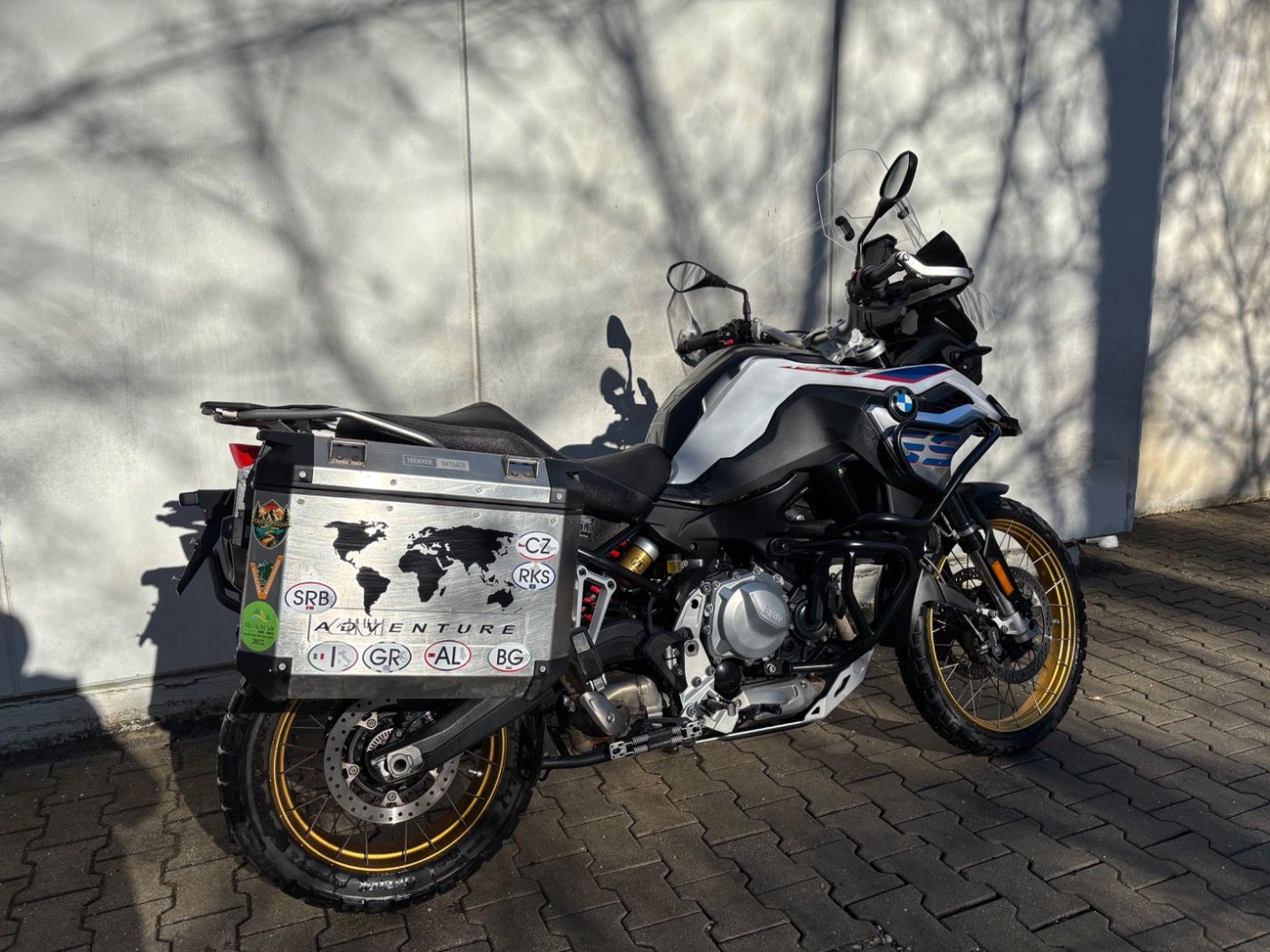 Fahrzeugabbildung BMW F 850 GS Rallye 4 Pakete Koffersystem Service ne