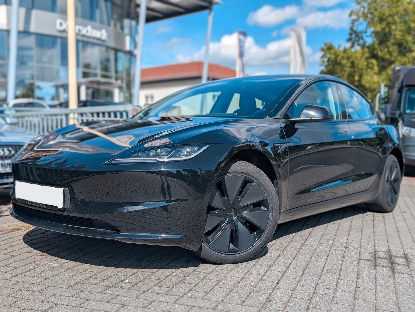 Tesla Model 3 Ambiente. Glasdach. LED imagem 2
