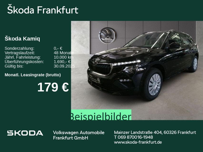 Skoda Kamiq Essence 1,0 TSI 70 kW 5-Gang-Schaltgetrieb