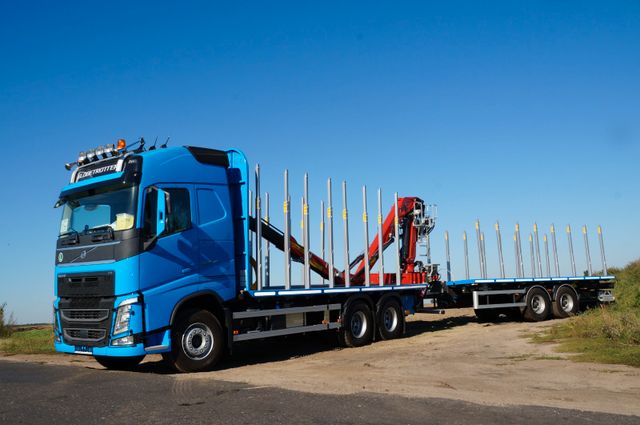 Volvo FH 540 6x4 LogLift EPSILON Plato