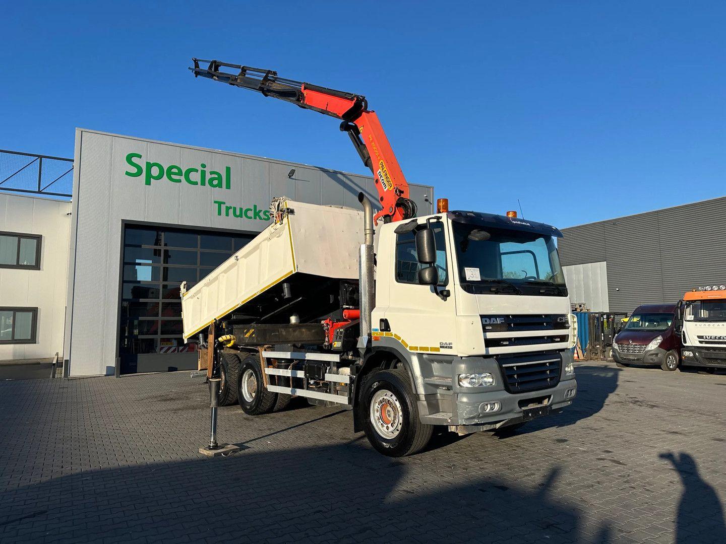 DAF CF 85.410 6x4 / Palfinger PK20001-K C / RC 3 Zij