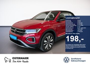 Volkswagen Leasingangebot: Volkswagen T-Roc Cabriolet GOAL 1.0TSI 116PS ACC.KAMERA.NAV