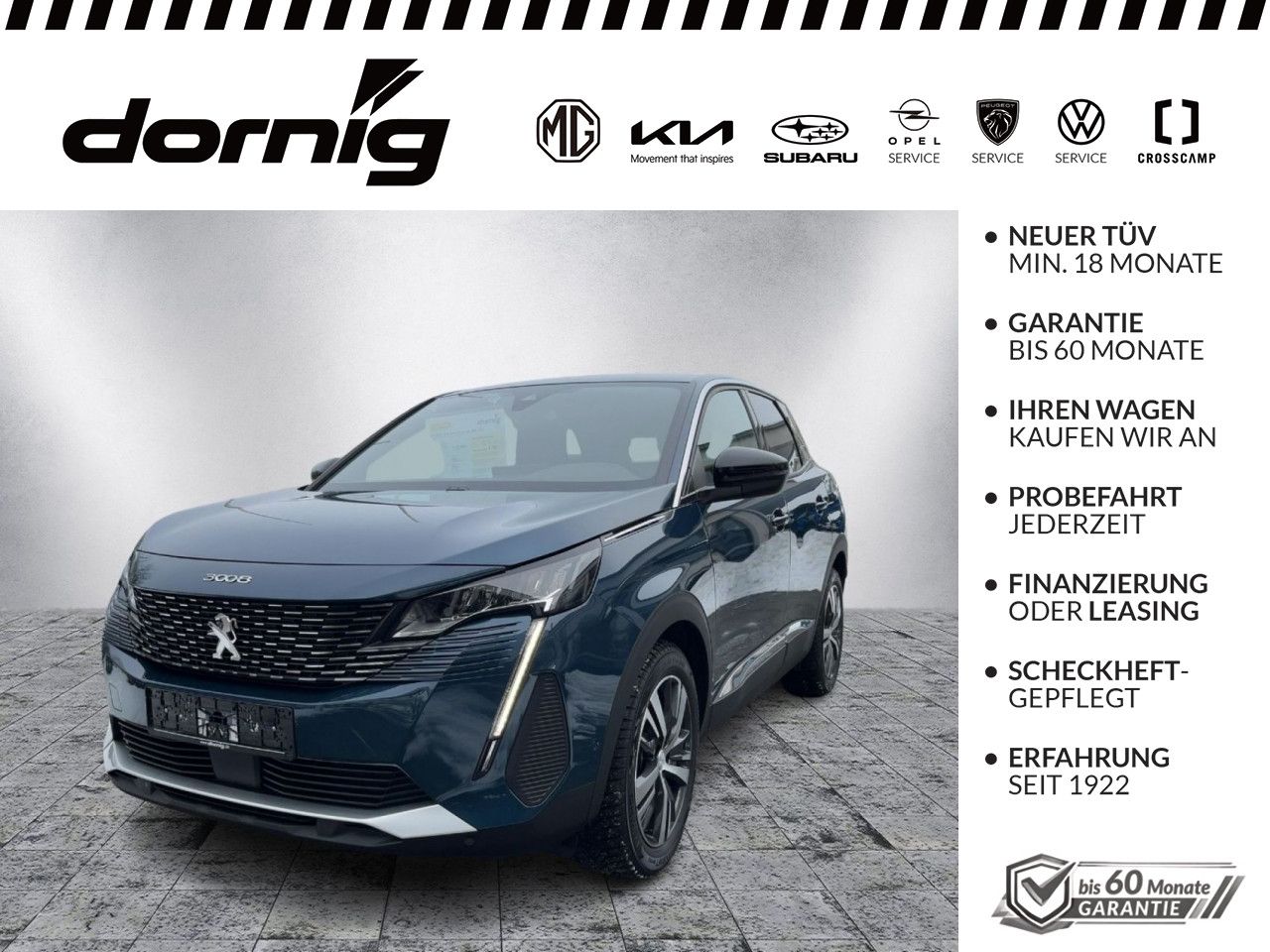 Peugeot 3008 Allure, PureTech, SHZ, LED