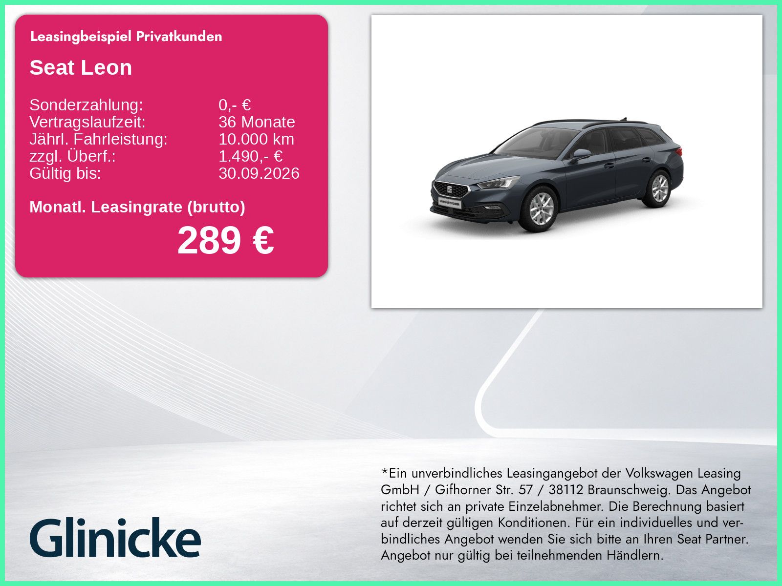 Seat Leon Sportstourer 1.5 eTSI Road Edition