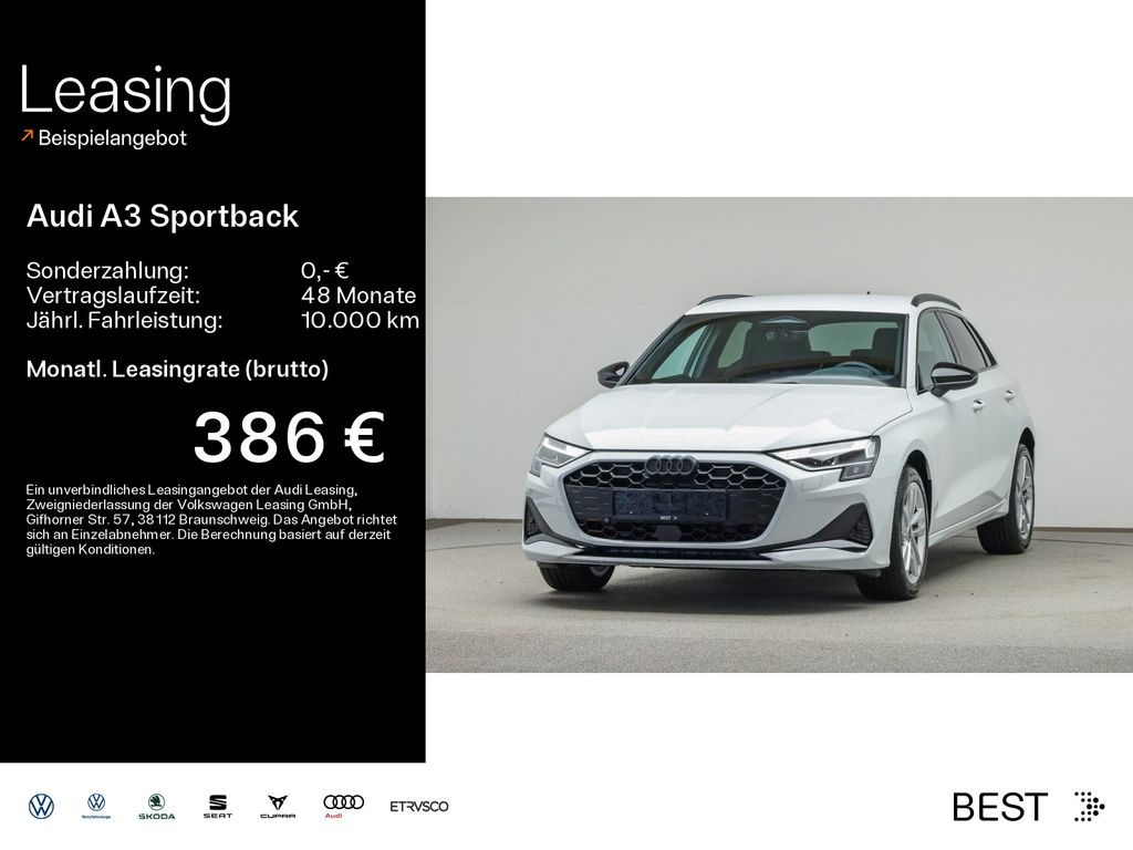 A3 Sportback Advanced TDI LED*CARPLAY*INFOPAKET*