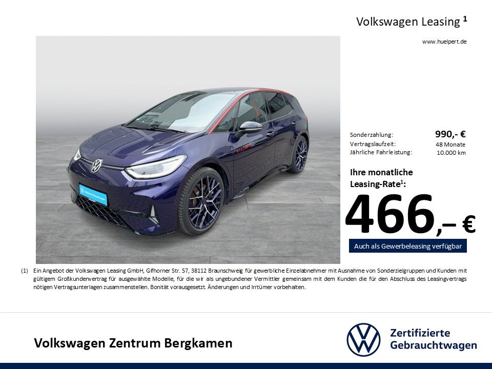 Volkswagen ID.3 GTX FIRE ICE WÄRMEPUMPE HARMAN KARDON LM20 foto 5