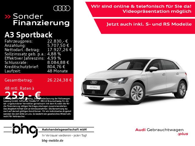 Audi A3 Sportback 40 TFSI e 150(204) kW( imagem 2