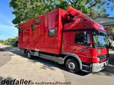 Mercedes-Benz Atego 1229 4-5 Pferde Wohnung - Tier-/Pferdetransport 4 pferde