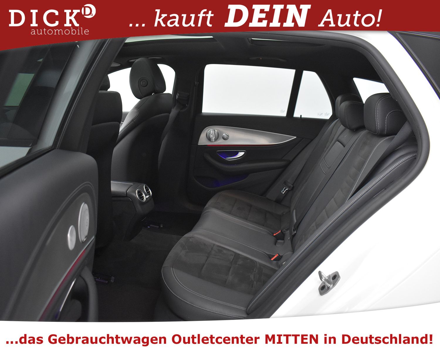 MERCEDES-BENZ E350d 2X AMG Line NIGHT+PANO+WIDES+BURMS+KAM+20" - Image 19