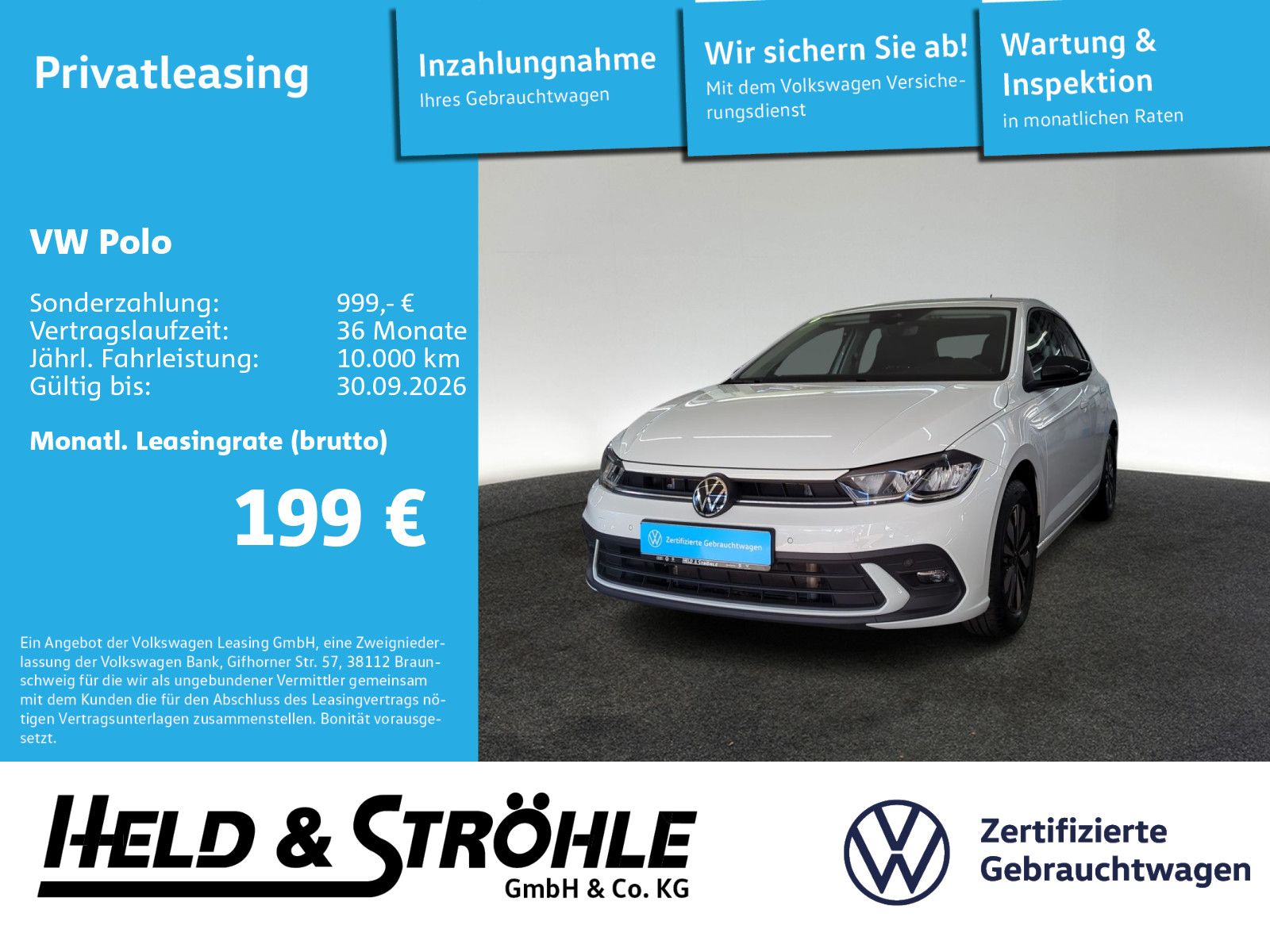 Volkswagen Polo GOAL 1.0 TSI DSG AHK LED NAV R-KAM PDC SHZ foto 1