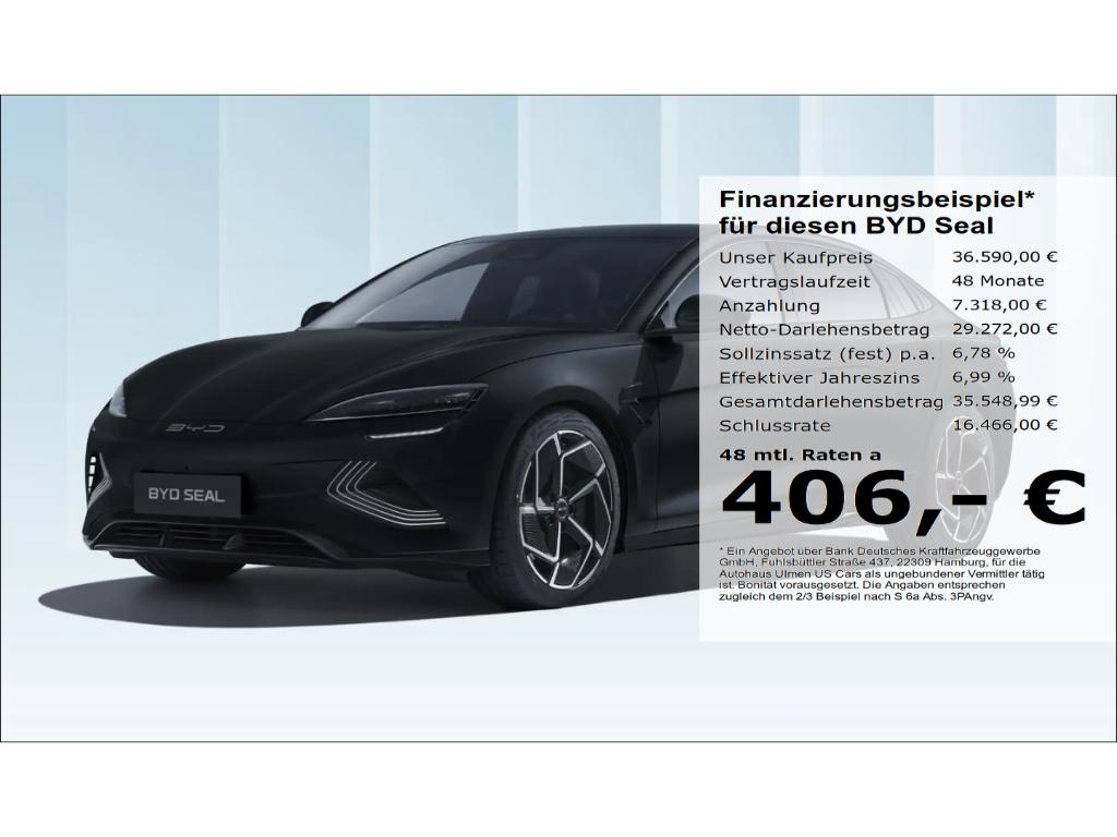 BYD Seal Comfort 170KW 360Cam Pano LED DAB Navi