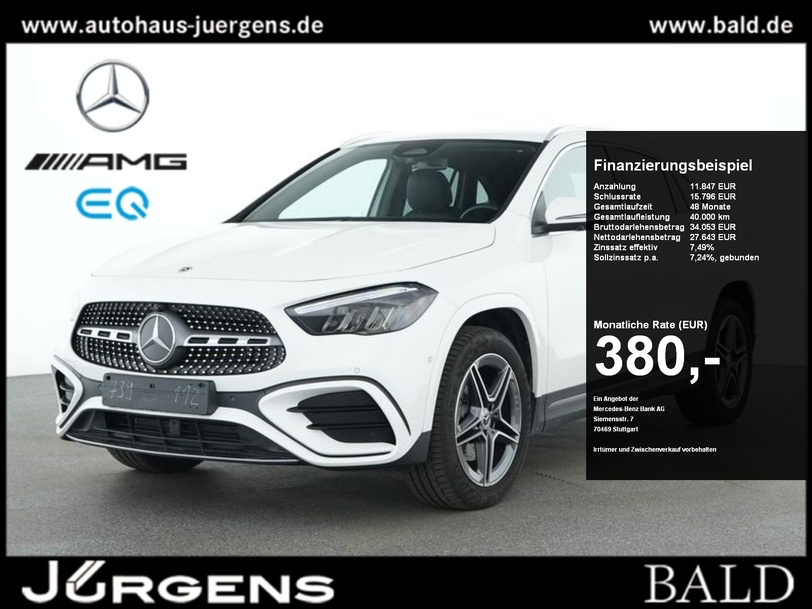 Mercedes-Benz GLA 250 e AMG-Sport/LED/360/AHK/Distr/Winter/SHZ