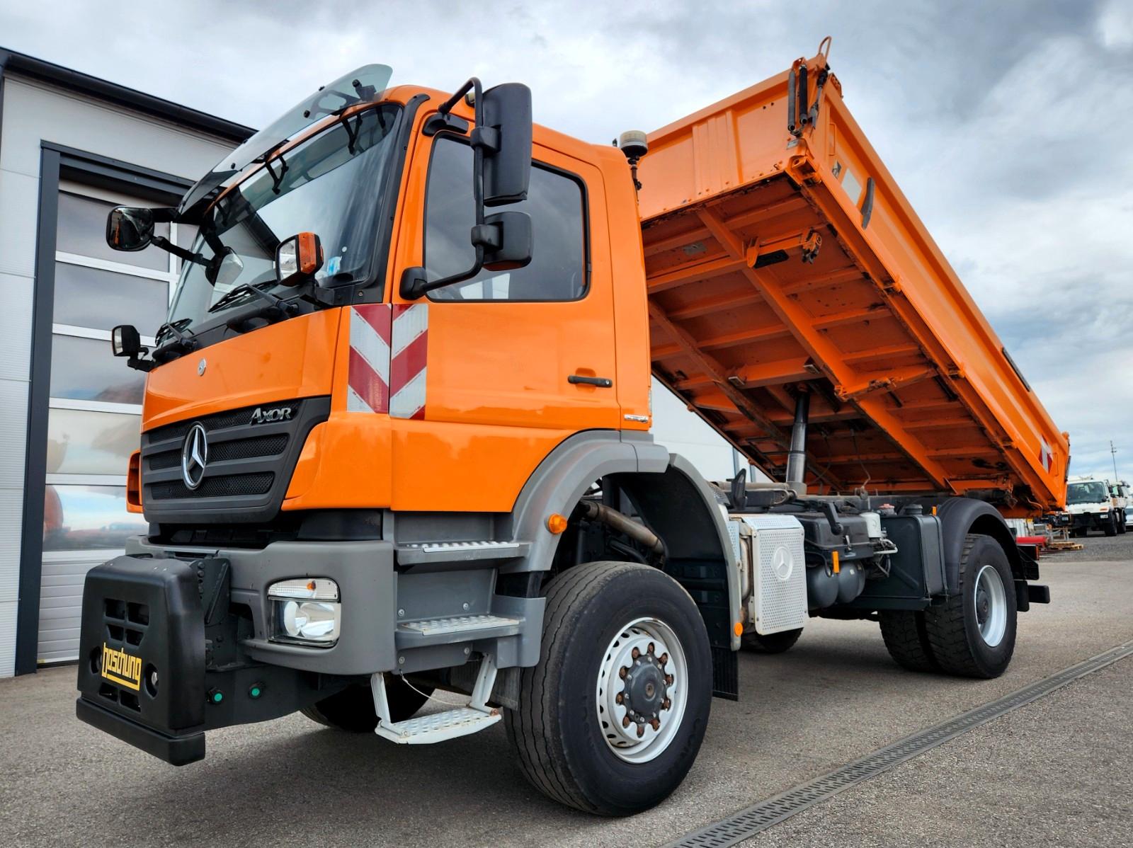 Mercedes-Benz AXOR 1829 4x4 Euro5 166tkm Winterdienst Meiller