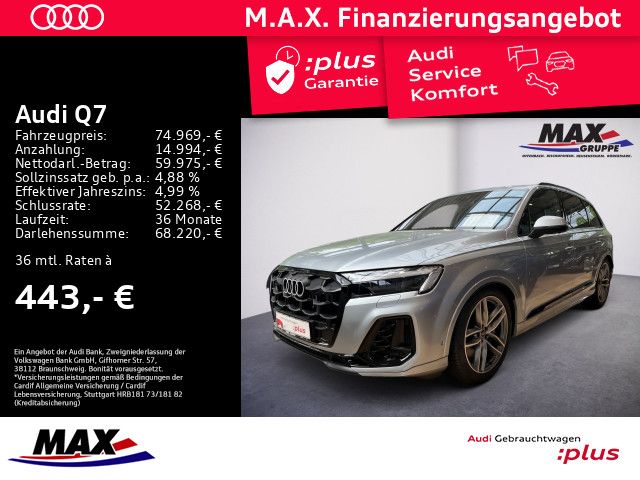Q7 55 TFSIe QU S-LINE MATRIX+PANO+360°+HUD+AHK+