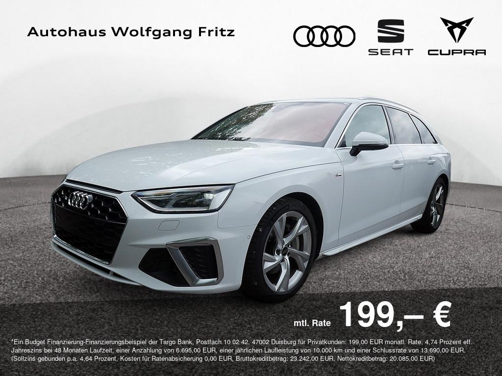 Audi A4 Avant 40 TFSI Qu. S line AHK+NAVI+ACC+LED+SHZ