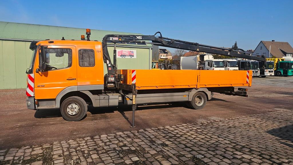 Mercedes-Benz Atego 818 Kran Hiab 066 DoKa