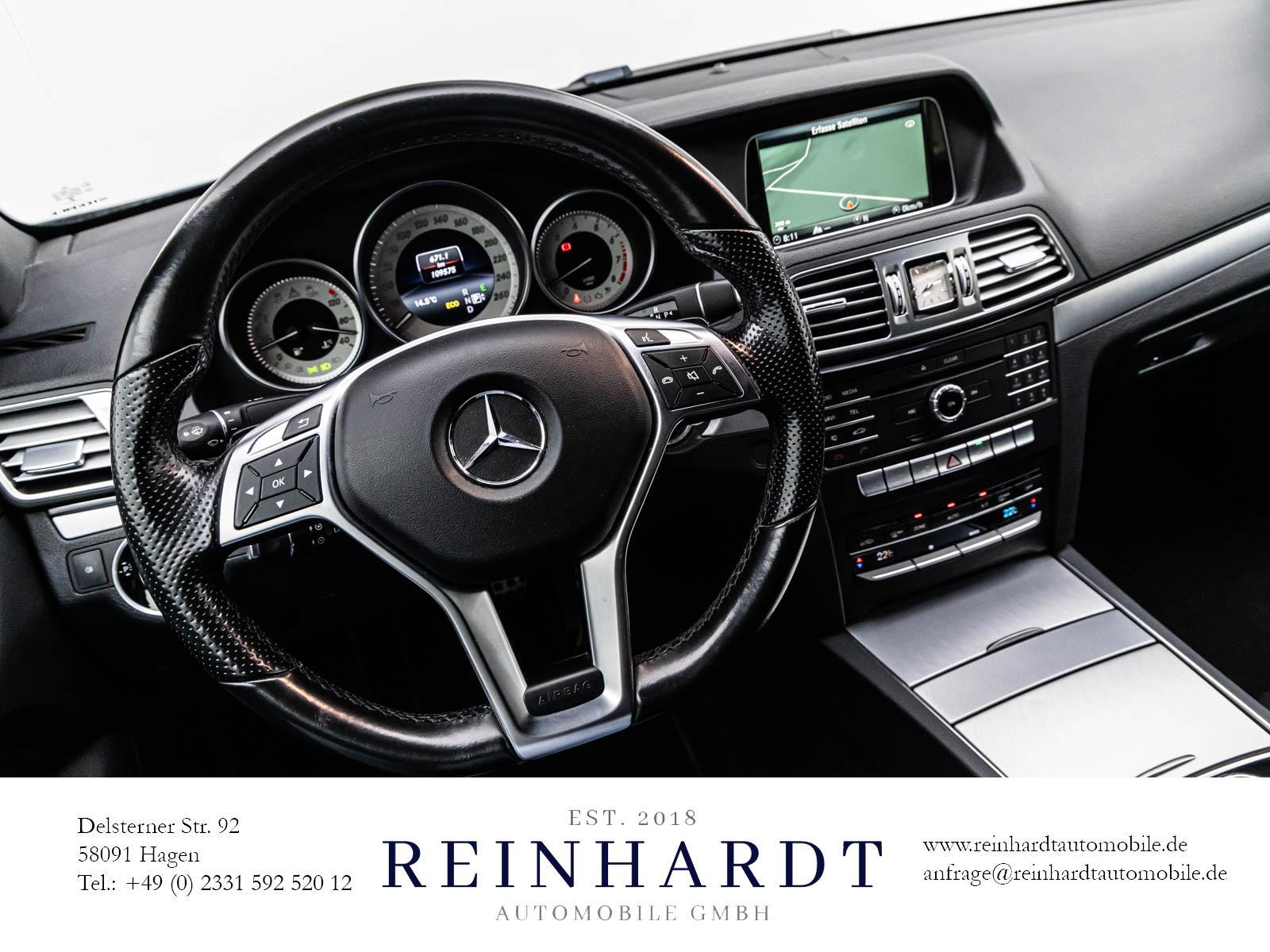 Mercedes-Benz E 200 CGi CABRIO AMG LINE TEMPOMAT/eSITZE/GARMIN