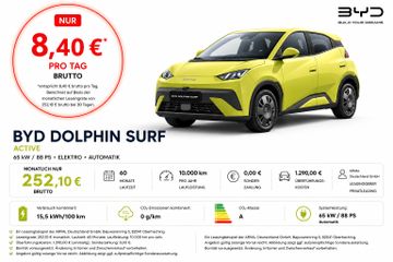 BYD Leasingangebot: BYD DOLPHIN SURF Active I Navi I ISOFIX I Rückfahrka