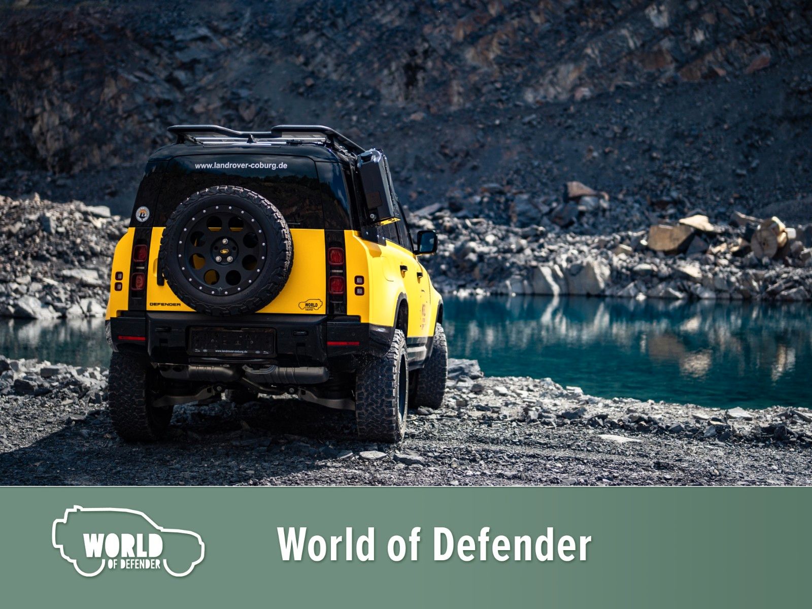 Fahrzeugabbildung Land Rover Defender 110 D300"World of Defender Trophy Edt."