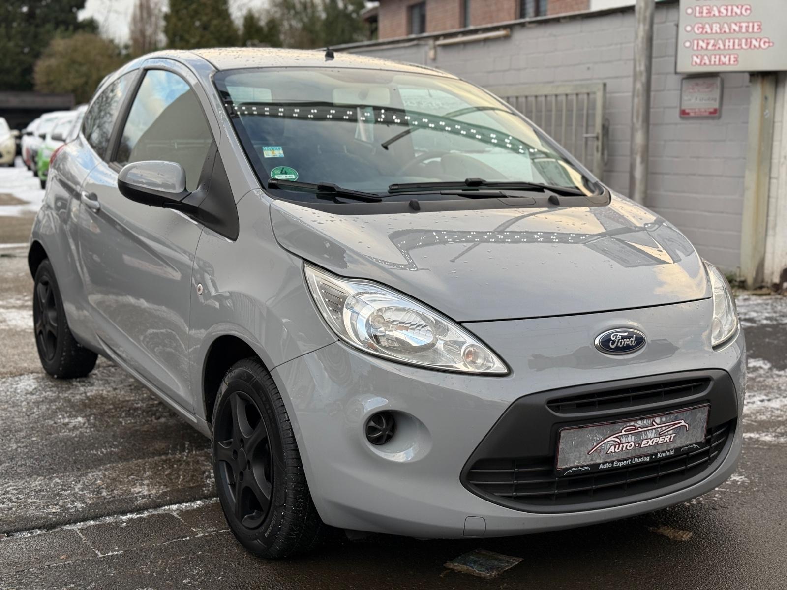 Ford Ka AUS 2.HAND+SCHECKHEFT+KLIMA+PDC+ALL-WETTER