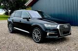 Audi Q7 e-tron 3.0 TDI quattro tiptronic - VOLL - Hybrid (Diesel/Elektro): Schwarz, Luftfederung, Geländewagen