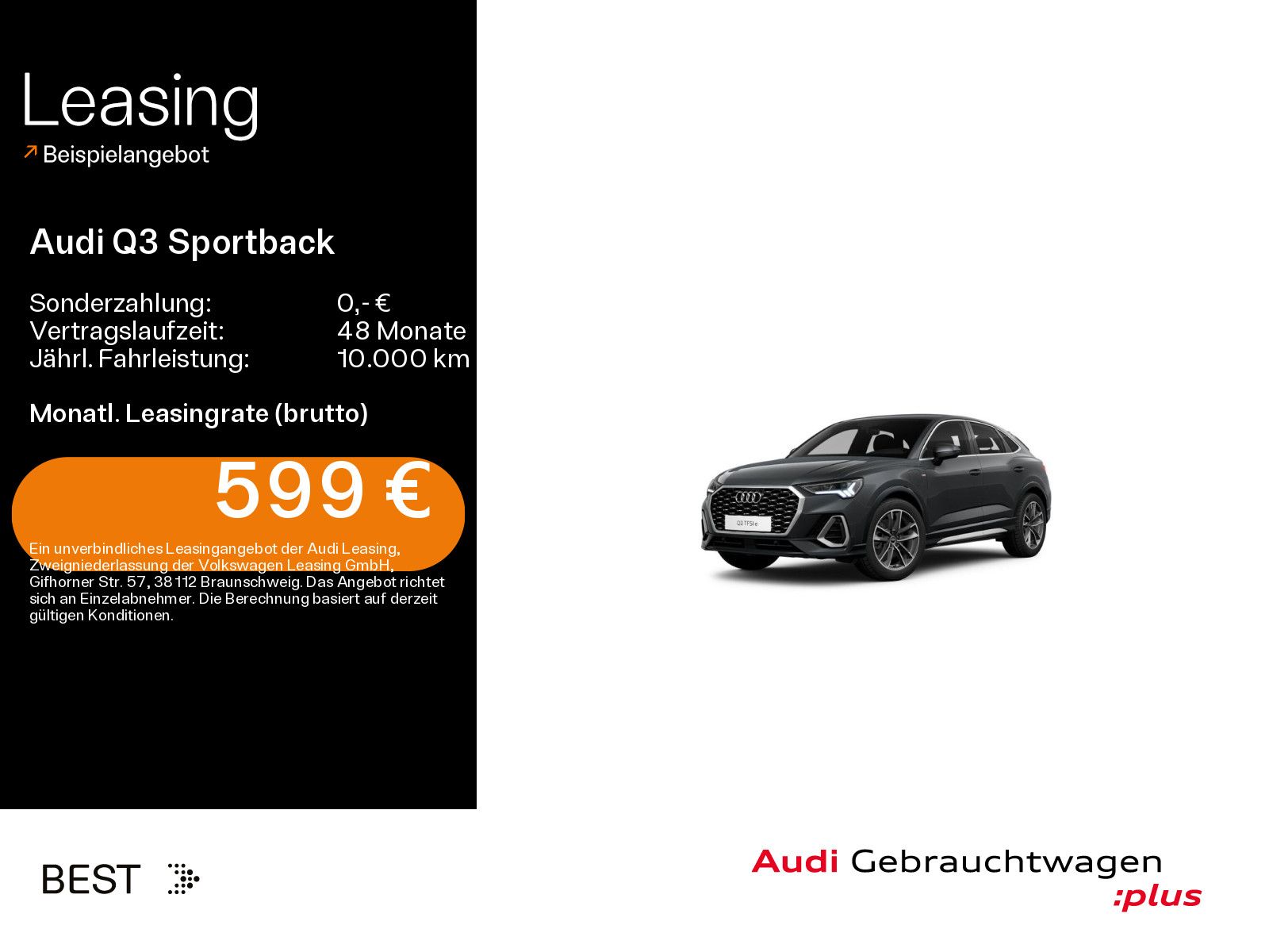 Audi Q3 Sportback S line 45 TFSI e Assist, SONOS, Nav foto 1