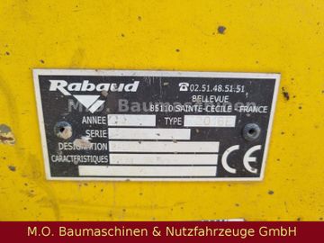 Fahrzeugabbildung Andere Rabaud 72016E / Kehrmaschine