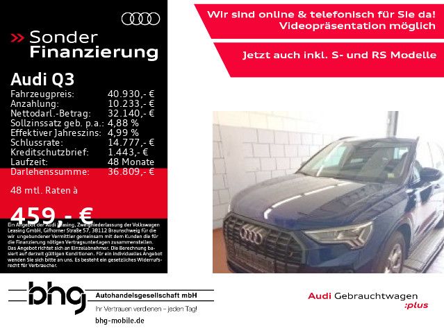 Audi Q3 40 FSI quattro S tronic S line AHK MatrixLED