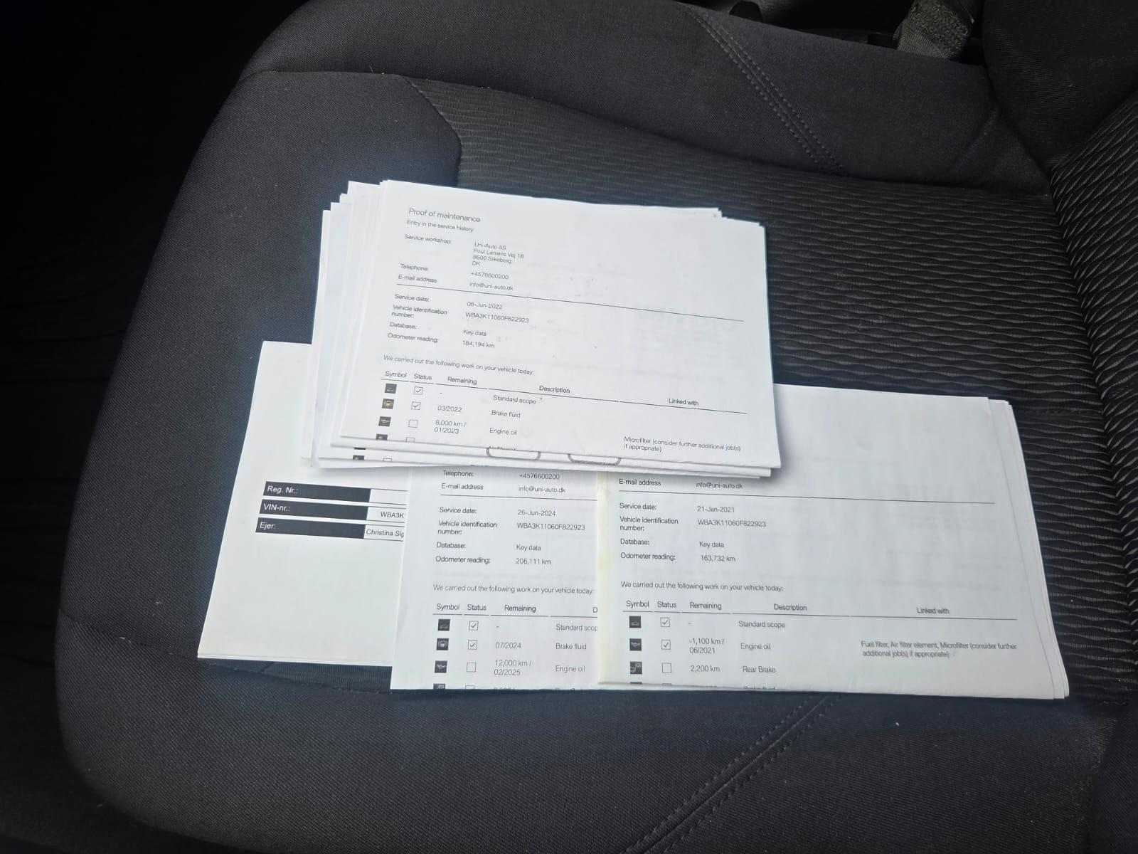 BMW 318 2013 — engine 1.995 cm³, 143 HP (105kW)