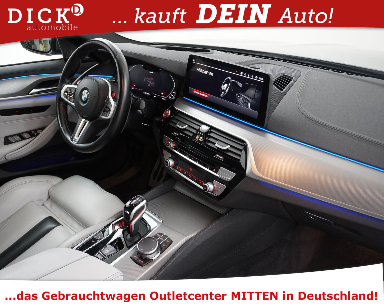 Fahrzeugabbildung BMW M5 xDr SOFT+HEAD+MULTIKON+360+MEMO+H&K+ACC+VIRTU